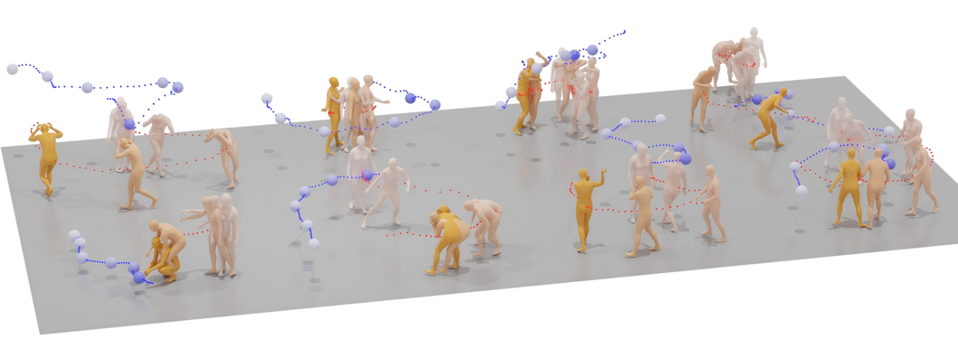 MOMO: Human Motion from Moving Sounds